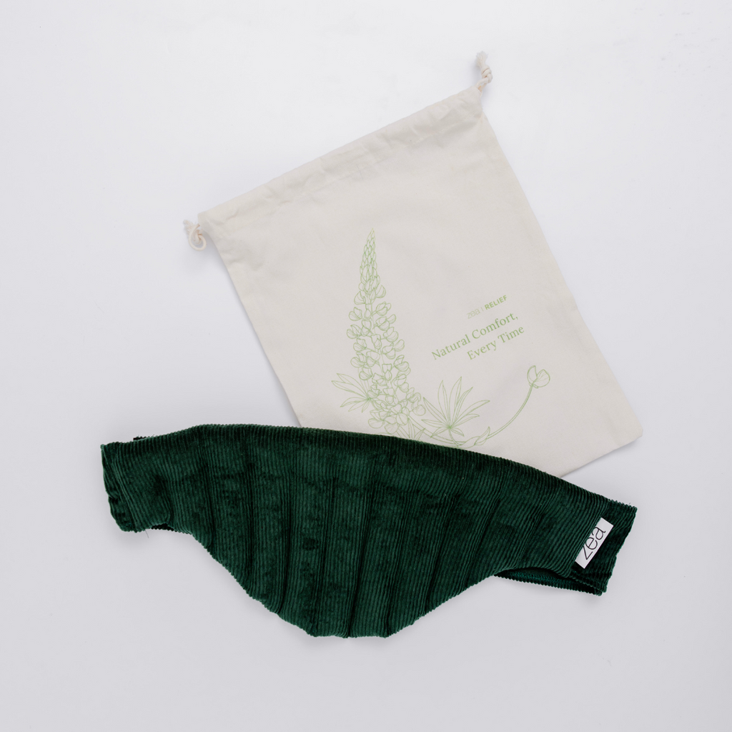 Adjustable Lower Hip & Back Heat Wrap [Dual Action] - Natural Australian Lupin