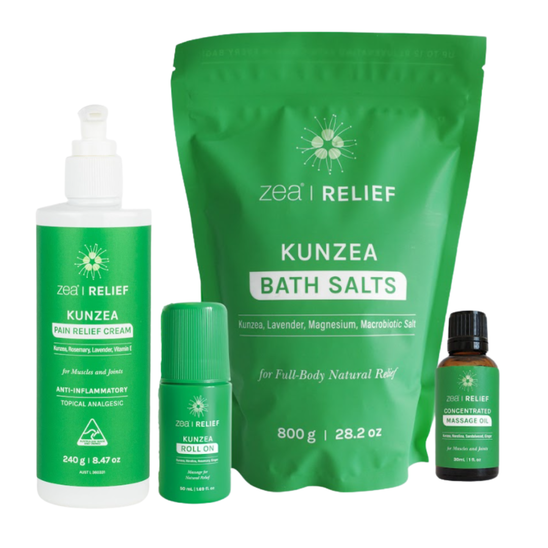 Ultimate Zea Relief Kunzea Pain Relief Bundle