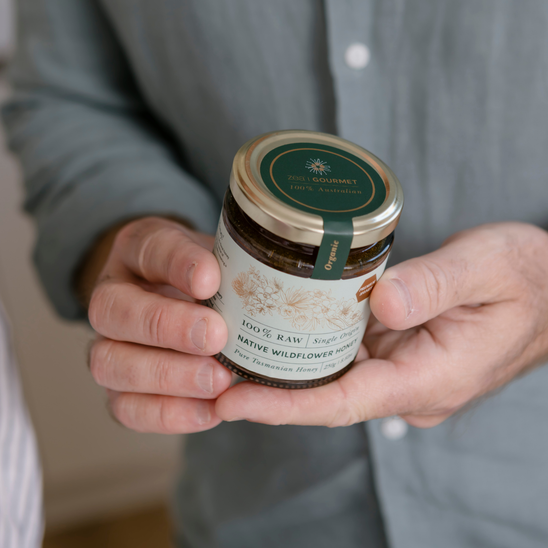 Flinders Island Native Wildflower Honey - 100% Raw, Botanical Blend