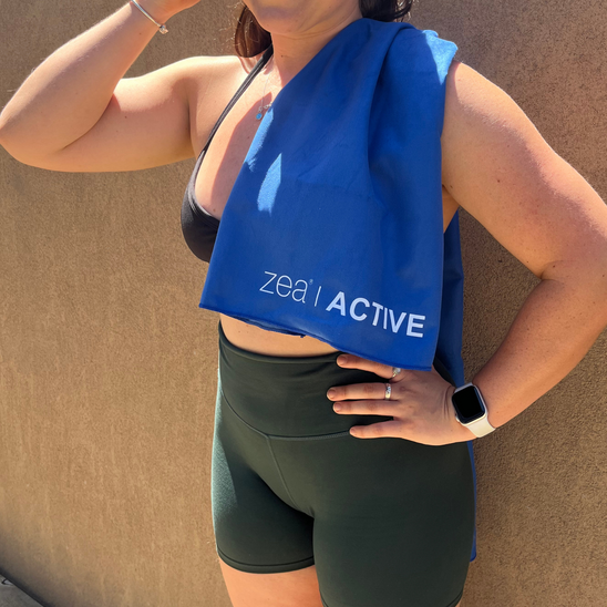 Zea Large Microfibre Gym Towel