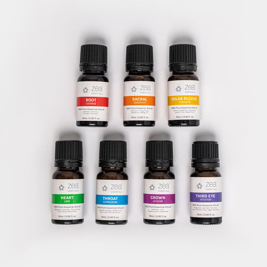7 x Zea Essentials Chakra Blends [全套]